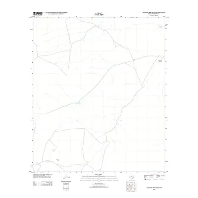 2013 Map of Granite Mountain, 2013 Print