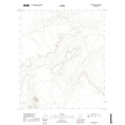 2019 Map of Granite Mountain, 2019 Print
