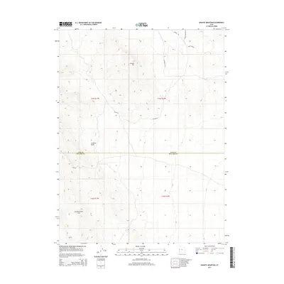 2014 Map of Granite Mountain, 2014 Print