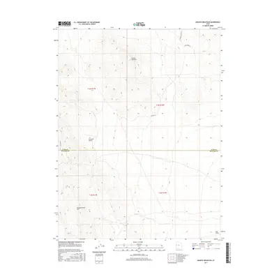 2017 Map of Granite Mountain, 2017 Print