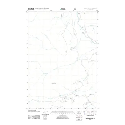2011 Map of Granite Mountain, 2011 Print