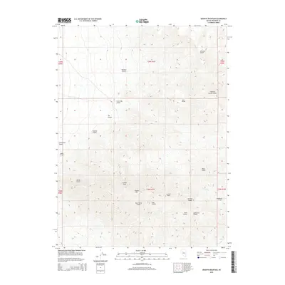 2015 Map of Granite Mountain, 2015 Print