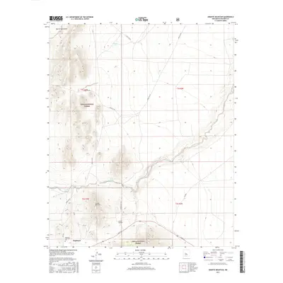 2017 Map of Granite Mountain, 2017 Print