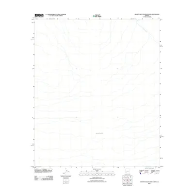 2011 Map of Granite Mountains North, 2011 Print