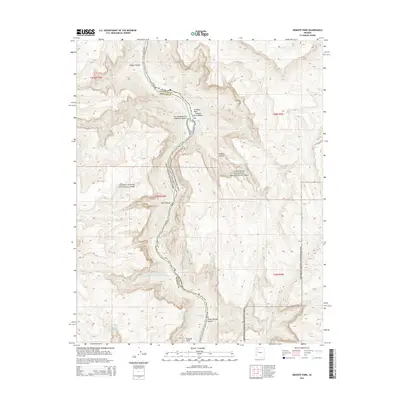 2014 Map of Granite Park, 2014 Print