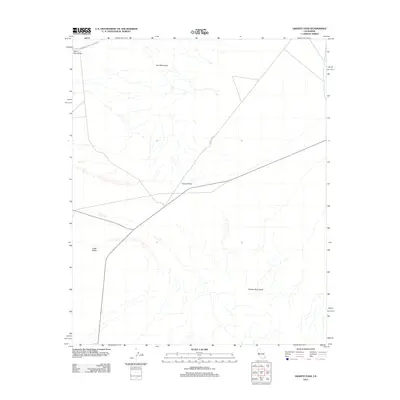 2012 Map of Granite Pass, 2012 Print