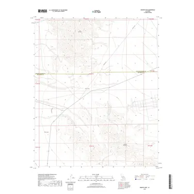 2018 Map of Granite Pass, 2018 Print
