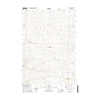 2015 Map of Granite Pass, 2015 Print