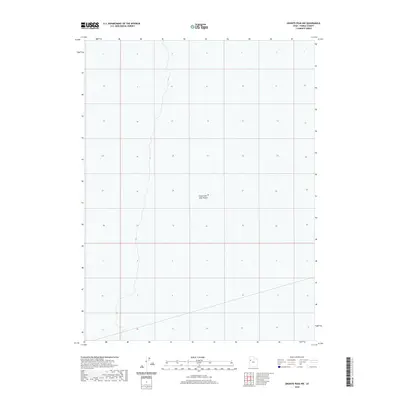 2020 Map of Granite Peak NW, 2020 Print