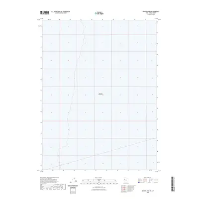 2023 Map of Granite Peak NW, 2023 Print