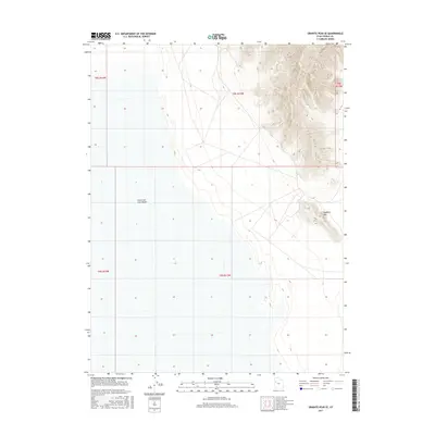 2017 Map of Granite Peak SE, 2017 Print