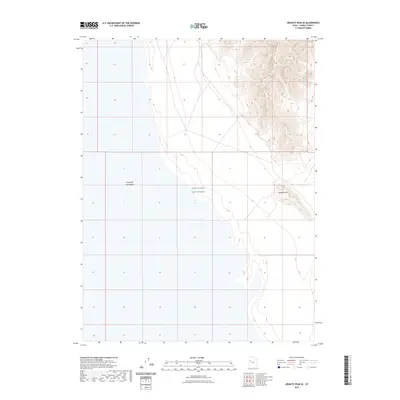 2023 Map of Granite Peak SE, 2023 Print