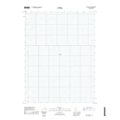 2020 Map of Granite Peak SW, 2020 Print