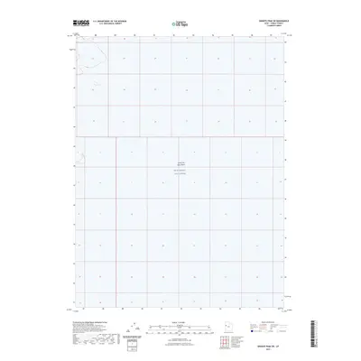 2023 Map of Granite Peak SW, 2023 Print