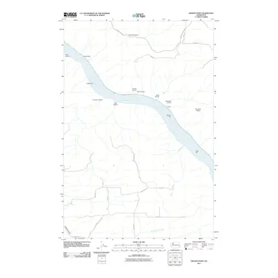 2011 Map of Granite Point, 2011 Print