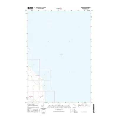 2017 Map of Granite Point, 2017 Print