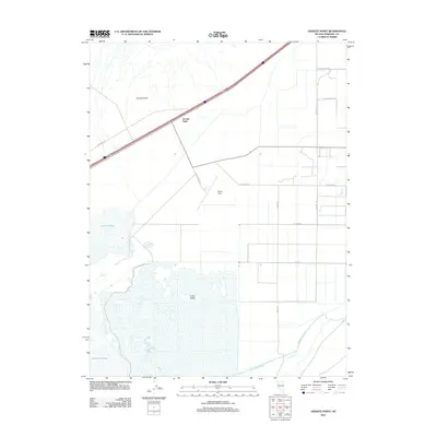 2011 Map of Granite Point, 2011 Print
