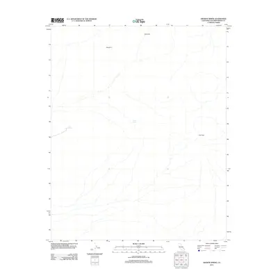 2012 Map of Granite Spring, 2012 Print