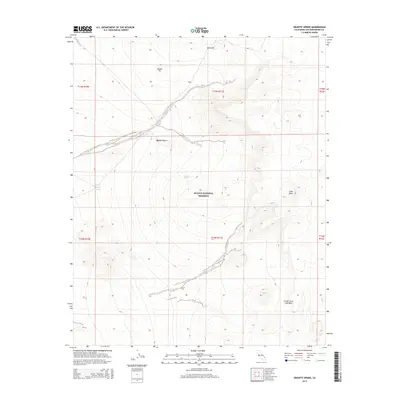 2015 Map of Granite Spring, 2015 Print