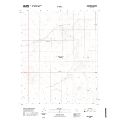 2018 Map of Granite Spring, 2018 Print