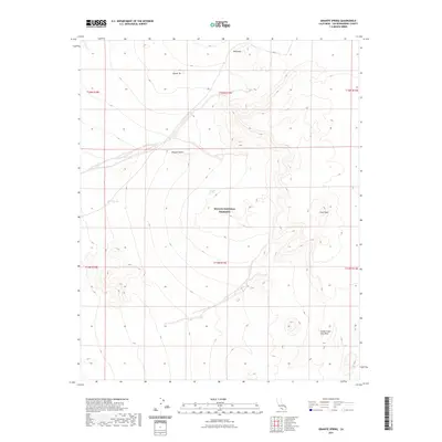 2021 Map of Granite Spring, 2021 Print