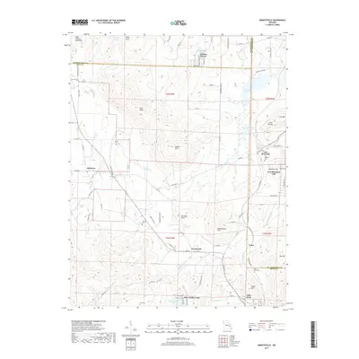 2017 Map of Graniteville, 2017 Print