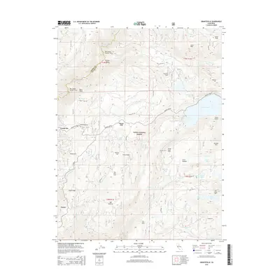 2015 Map of Graniteville, 2015 Print