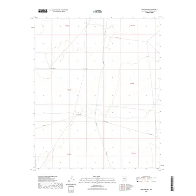 2020 Map of Granjean Well, 2020 Print