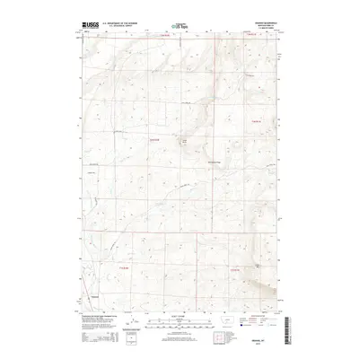 2014 Map of Grannis, 2014 Print