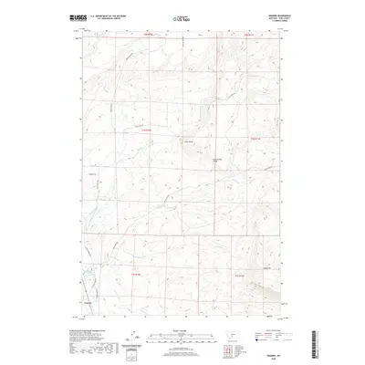 2020 Map of Grannis, 2020 Print