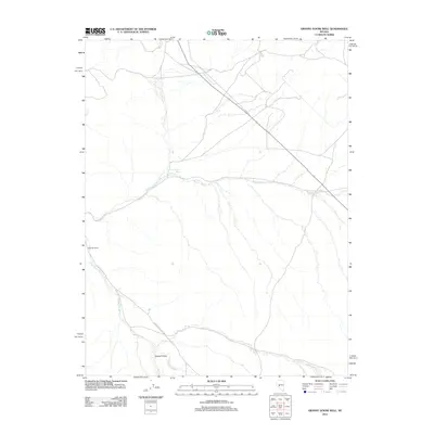2012 Map of Granny Goose Well, 2012 Print