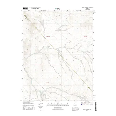 2014 Map of Granny Goose Well, 2014 Print