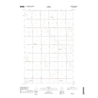 2017 Map of Grano NE, 2017 Print
