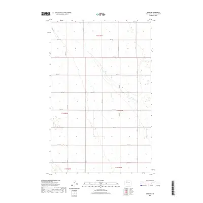 2020 Map of Grano NE, 2020 Print