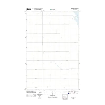 2011 Map of Grano SW, 2011 Print