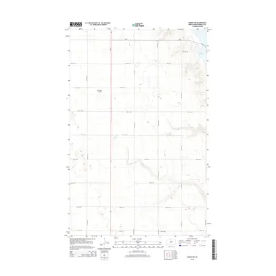 2014 Map of Grano SW, 2014 Print