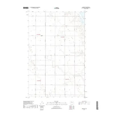 2017 Map of Grano SW, 2017 Print