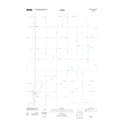 2013 Map of Grant, 2013 Print