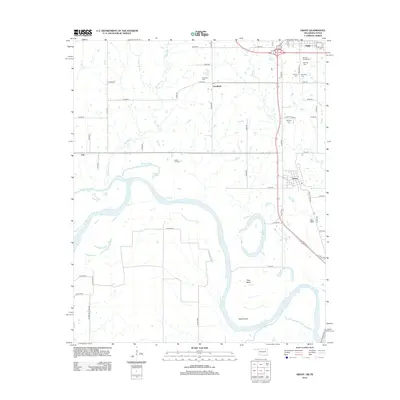 2012 Map of Grant, 2012 Print