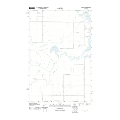 2010 Map of Grant Lake, 2010 Print