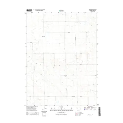 2014 Map of Grant NE, 2014 Print