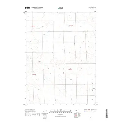 2017 Map of Grant NE, 2017 Print