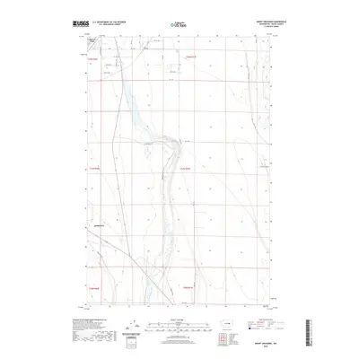 2020 Map of Grant Orchards, 2020 Print