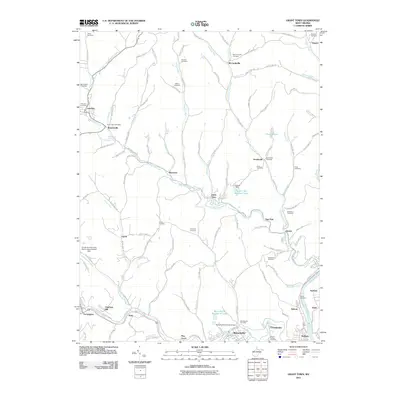 2011 Map of Grant Town, 2011 Print