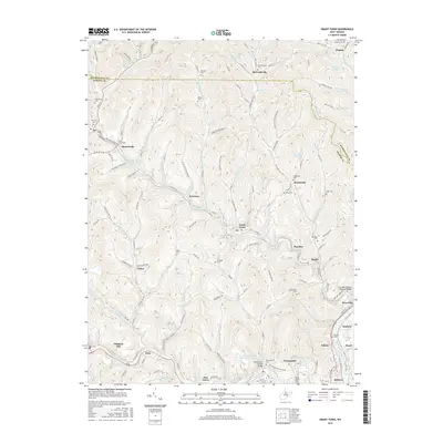2016 Map of Grant Town, 2016 Print