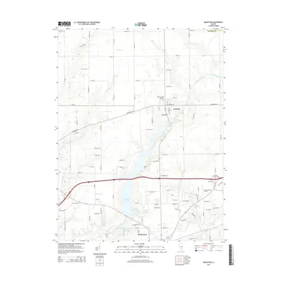 2015 Map of Grantfork, 2015 Print