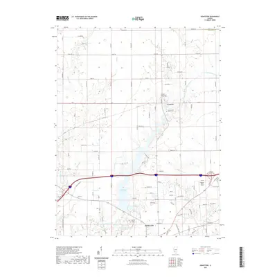 2021 Map of Grantfork, 2021 Print