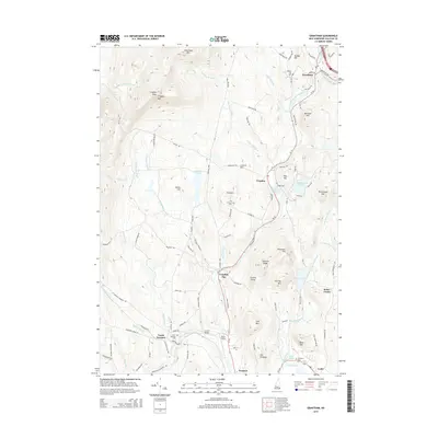 2015 Map of Grantham, 2015 Print