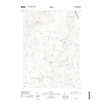 2018 Map of Grantham, 2018 Print