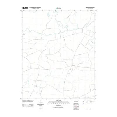 2010 Map of Grantham, 2010 Print